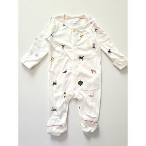 NWOT Joules Farm Print Sleeper, 0/3